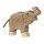 Elefant, klein, Rüssel hoch