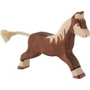 Pferd, laufend, dunkelbraun