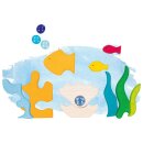 Landschaftspuzzle Meeresleuchten mit 4 Glitzersteinen