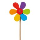 Windmühle Blume, aus Holz 37cm