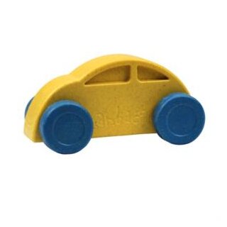 Auto - Chassis gelb / Räder blau