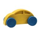 Auto - Chassis gelb / Räder blau