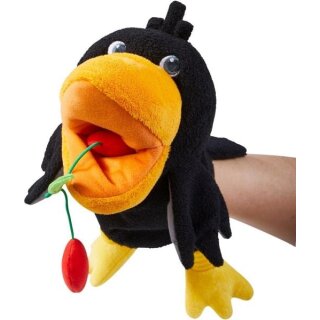 Handpuppe Rabe Theo