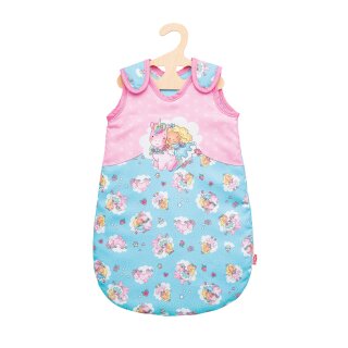 Puppen-Schlafsack Einhorn Emil & Fee Emma, Gr. 28-35 cm