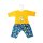 Puppen-Strickpullover mit Hose Dino, Gr. 35-45 cm