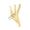 Puppen-Kleiderbügel aus Holz, 3 Stück