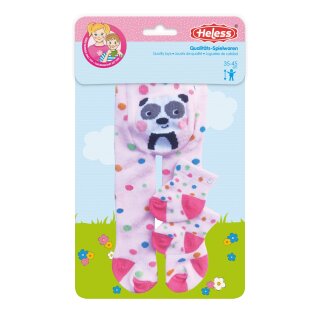 Puppen-Strumpfhose mit Söckchen "Lustige Tiere", 3-fach sortiert, Gr. 35-45 cm