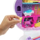 Polly Pocket Einhorn Haarspiel Schatulle