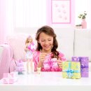 Barbie Party Unboxed Haustier Geburtstag Serie - lila Kleid