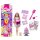 Barbie Party Unboxed Haustier Geburtstag Serie - lila Kleid