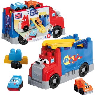 MEGA BLOKS Rennwagen-Transporter