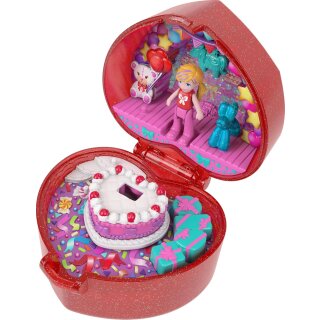 Polly Pocket Mattel 80th Anniversary Ruby Red Ring Box Collector Compact