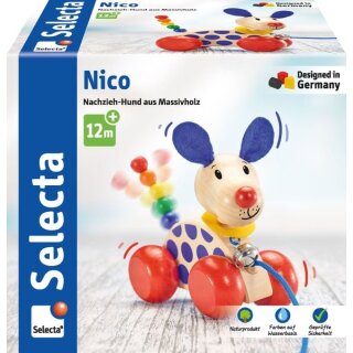 Nico, Nachzieh-Hund, 12 cm