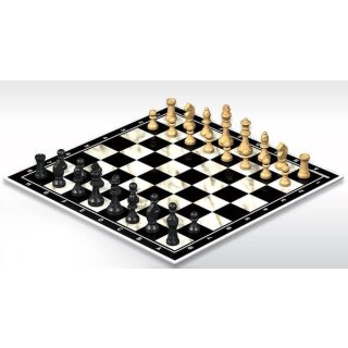 Classic Line, Schach, mit extra großen Spielfiguren
