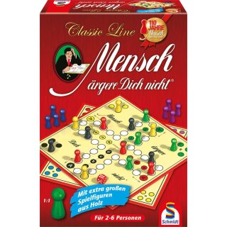 Classic Line, Mensch ärgere Dich nichtÂ®, mit großen Spielfiguren