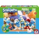 Schlumpfige Freunde, 150 Teile, mit Add-on (2 Figuren)