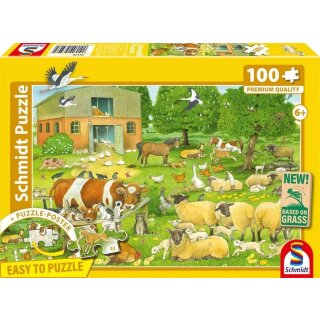 Tierkinder auf dem Bauernhof