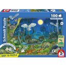Tiere nachts im Wald