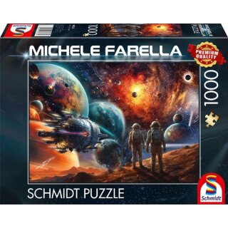 Kosmische Farbenpracht, Reise ins Weltall