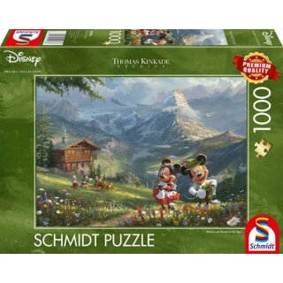 Disney, Mickey & Minnie in den Alpen