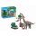 Brachiosaurus-Begegnung mit Luftkissenboot