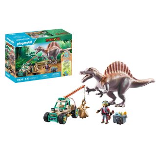 Spinosaurus-Angriff auf Dino-Ausgrabung