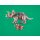 Triceratops mit Jungtier