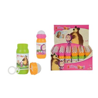 Masha Seifenblasenflasche 60ml - 2-sort