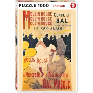 Toulouse-Lautrec - La Goulue, Moulin Rouge