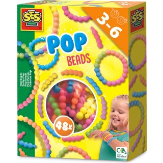 SES 48 bunte Pop Perlen