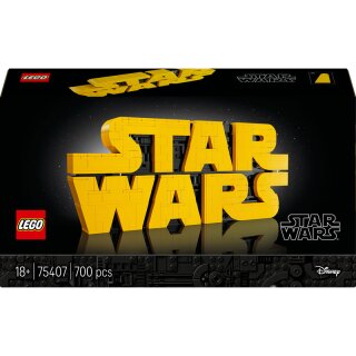 Star Wars Logo aus LEGO Steinen