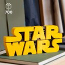 Star Wars Logo aus LEGO Steinen