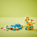 Tiere auf Rädern 3-in-1-Set