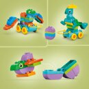 Dinos auf Rädern 3-in-1-Set