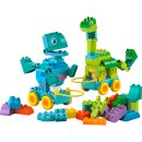Dinos auf Rädern 3-in-1-Set