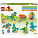 Dinos auf Rädern 3-in-1-Set