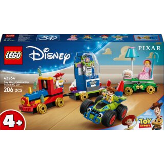 Partyzug und das Auto RC aus Toy Story