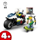 Verfolgungsjagd mit dem Polizeimotorrad