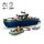 Verfolgungsjagd im Polizeiboot