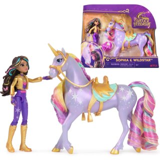 Unicorn Academy Sophia und Einhorn Wildstar 12cm