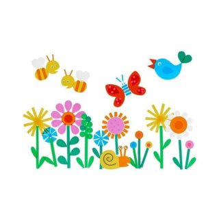 Bastelset Fensterbild Frühling