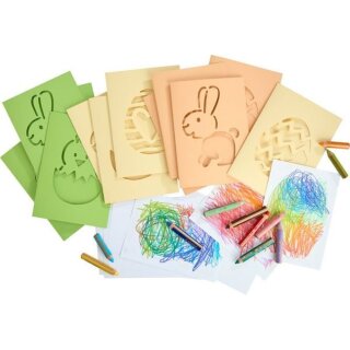 Bastelset Erstes Malen Kritzelkarten Ostern