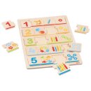 Puzzzle Lerne zählen