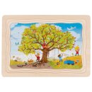 Schichtenpuzzle Mein Apfelbaum