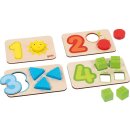 Puzzle Zählen und zuordnen