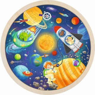 Einlegepuzzle Weltall