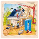 Schichtenpuzzle Wir bauen ein Haus