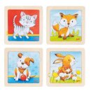Hintergrundbildpuzzle Tierkinder