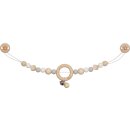 Kinderwagenkette Stern grau