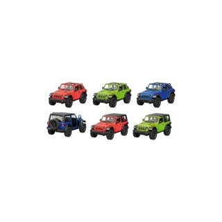 Jeep Wrangler (2018), Spritzguss, 1:34, L= 13 cm